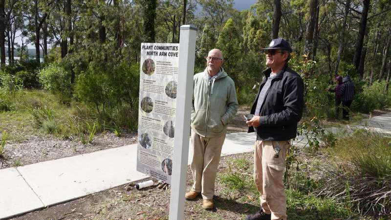 New interpretive signs in Yallarwah Park