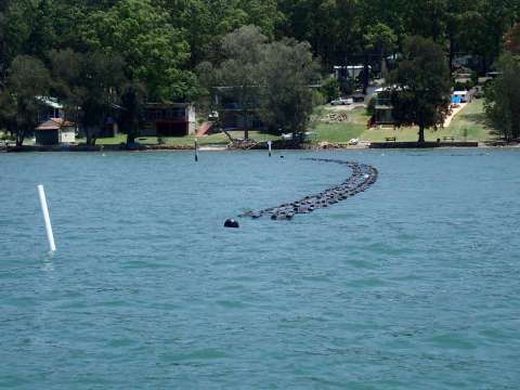 Floating Oyster Cages on OL86/140