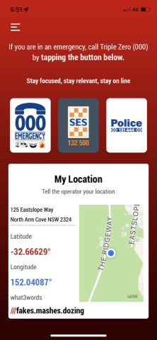 Screenshot emergency plus app