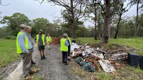 Clean Up Australia Day at North Arm Cove