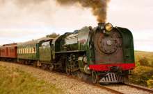 Barrington steam train picnic
